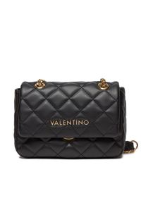 VALENTINO - Valentino Torebka Ocarina VBS3KK05R Czarny. Kolor: czarny. Materiał: skórzane