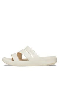 Crocs Klapki Getaway Strappy Sandal W 209587 Écru #5