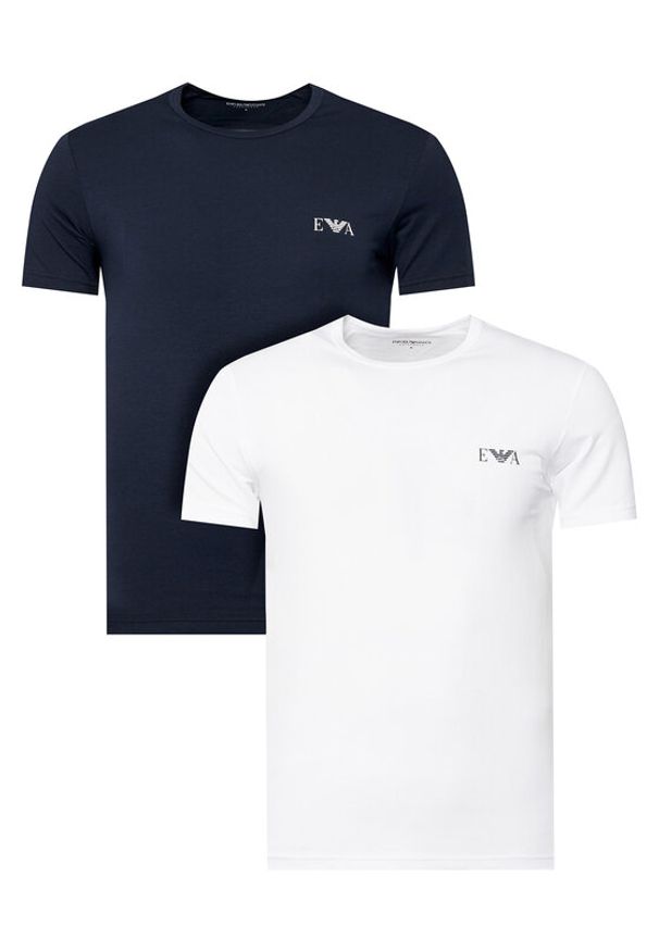 Emporio Armani Underwear Komplet t-shirtów EM001849 AF20668 M0053 Kolorowy Slim Fit. Materiał: bawełna. Wzór: kolorowy