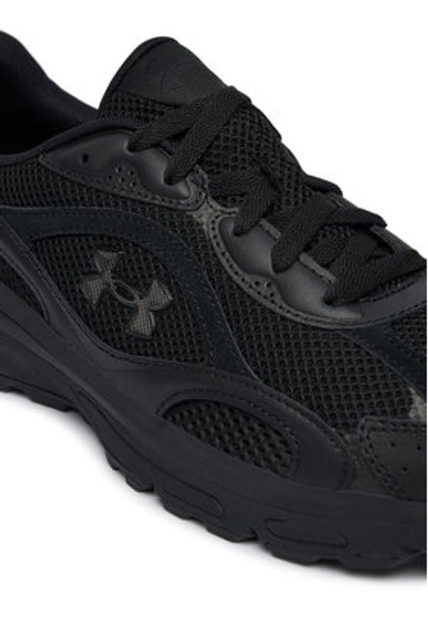 Under Armour Sneakersy UA Tech Runner 6011293 Czarny. Kolor: czarny. Materiał: zamsz, skóra