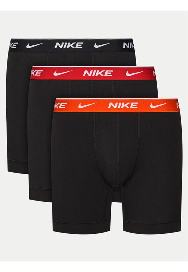 Nike Komplet 3 par bokserek 0000KE1007 Kolorowy. Materiał: bawełna. Wzór: kolorowy