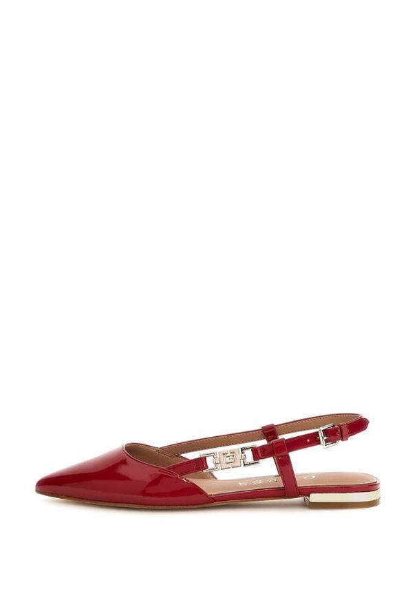 Guess Półbuty 176001 Czerwony. Kolor: czerwony