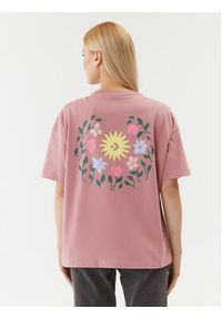 Converse T-Shirt Star Chevron Os Tee 10025213-A03 Różowy Regular Fit. Kolor: różowy. Materiał: bawełna