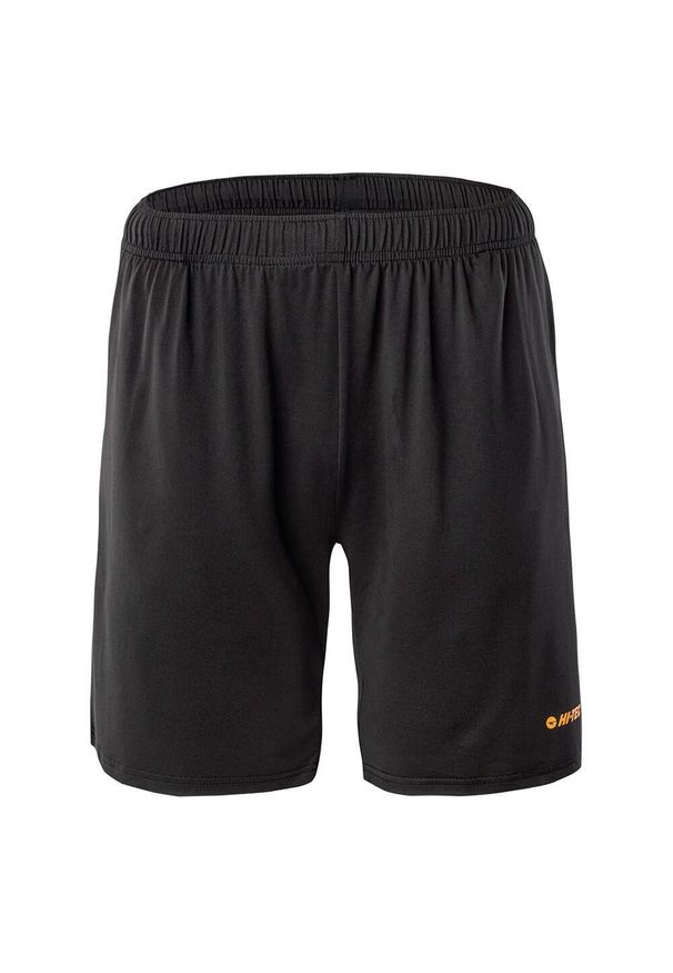 Hi-tec - Shorty Dziecięce Ravi. Kolor: czarny. Styl: sportowy. Sport: turystyka piesza