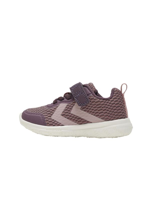 Sneakersy dla dzieci Hummel Actus Recycled. Okazja: na uczelnię. Kolor: szary. Materiał: materiał. Sport: joga i pilates