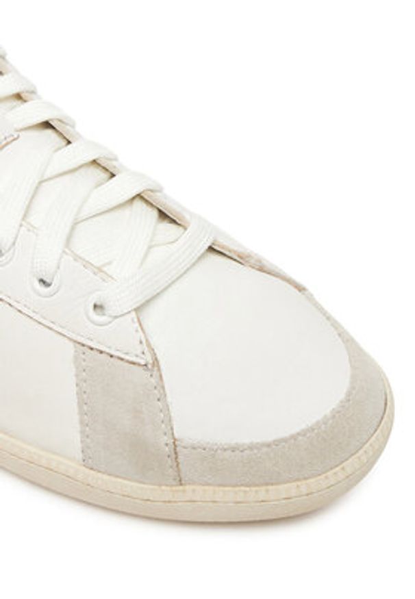 Patrizia Pepe Sneakersy 8Z0111/L150-FE30 Biały. Kolor: biały. Materiał: skóra