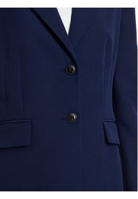 Hugo - HUGO Marynarka Asmalla-1 50533901 Granatowy Slim Fit. Kolor: niebieski. Materiał: syntetyk #5