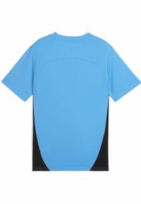 Puma - Koszulka treningowa dla dzieci OM 2024/25. Kolor: wielokolorowy, niebieski, szary