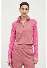 Adidas - adidas dres damski kolor pomarańczowy. Kolor: pomarańczowy. Materiał: dresówka #7