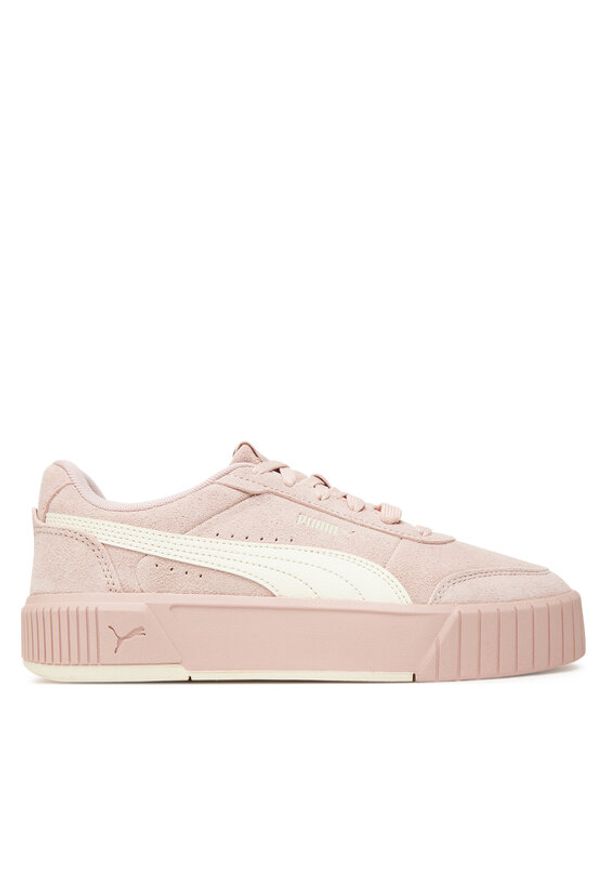 Puma Sneakersy Carina Mia SD 402638 02 Różowy. Kolor: różowy. Materiał: zamsz, skóra