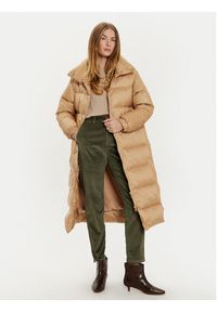 United Colors of Benetton - United Colors Of Benetton Kurtka puchowa 2TWDDN06S Beżowy Regular Fit. Kolor: beżowy. Materiał: syntetyk #2