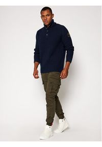 Alpha Industries Joggery Airman 188201 Zielony Tapered Fit. Kolor: zielony. Materiał: bawełna #8