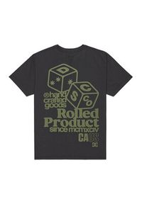 DC Shoes T-Shirt High Rollin EDYZT04367 Czarny Regular Fit. Kolor: czarny. Materiał: bawełna #2