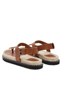 Castañer Espadryle Tokio/261 025672 Brązowy. Kolor: brązowy. Materiał: skóra