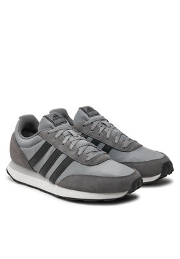 Adidas - adidas Sneakersy Run 60S 3.0 IE3827 Szary. Kolor: szary. Materiał: materiał. Sport: bieganie