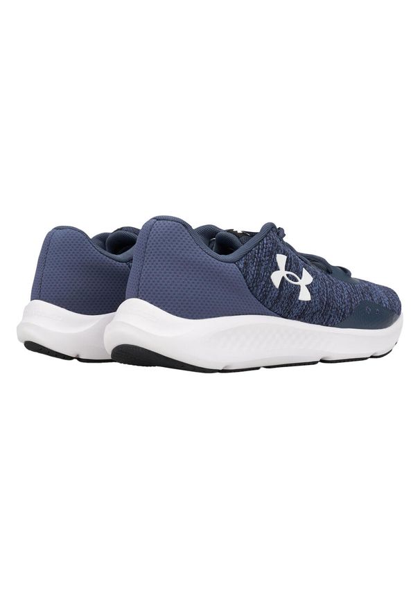 Under Armour - Trampki Męskie Charged Pursuit 3 Twist. Kolor: niebieski. Sport: turystyka piesza