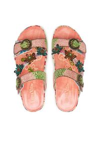 Laura Vita Klapki Liloo 41 Kolorowy. Materiał: skóra. Wzór: kolorowy #5