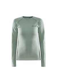 Koszulka kompresyjna dla kobiet Craft Core Dry Active Comfort. Kolor: niebieski, wielokolorowy, zielony. Długość rękawa: długi rękaw. Długość: długie. Styl: sportowy #1