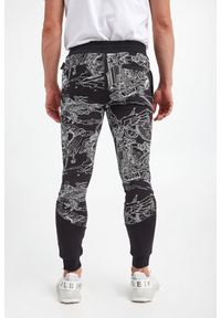 Philipp Plein - Spodnie dresowe PHILIPP PLEIN. Materiał: dresówka. Wzór: nadruk #6