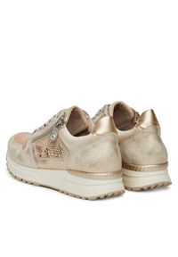 Rieker Sneakersy N7422-91 Beżowy. Kolor: beżowy. Materiał: skóra #6
