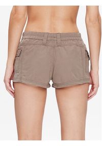 BDG Urban Outfitters Szorty materiałowe BDG SUMMER Y2K SHORT 76476258 Zielony Regular Fit. Kolor: zielony. Materiał: bawełna