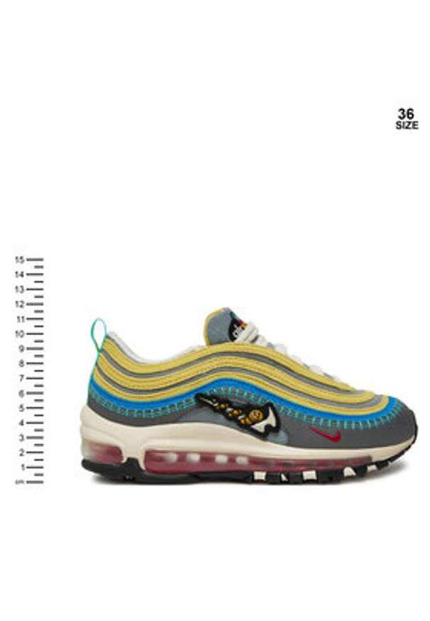 Nike Sneakersy Air Max 97 Se (GS) DN4381 001 Szary. Kolor: szary. Materiał: materiał. Model: Nike Air Max