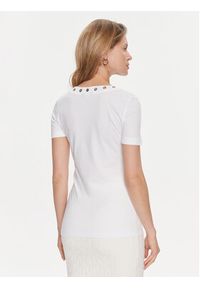 Marciano Guess T-Shirt 4RGP24 6138A Biały Regular Fit. Kolor: biały. Materiał: bawełna