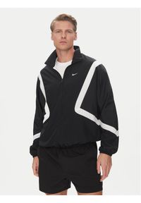 Nike Bluza FZ0248 Czarny Regular Fit. Kolor: czarny. Materiał: syntetyk