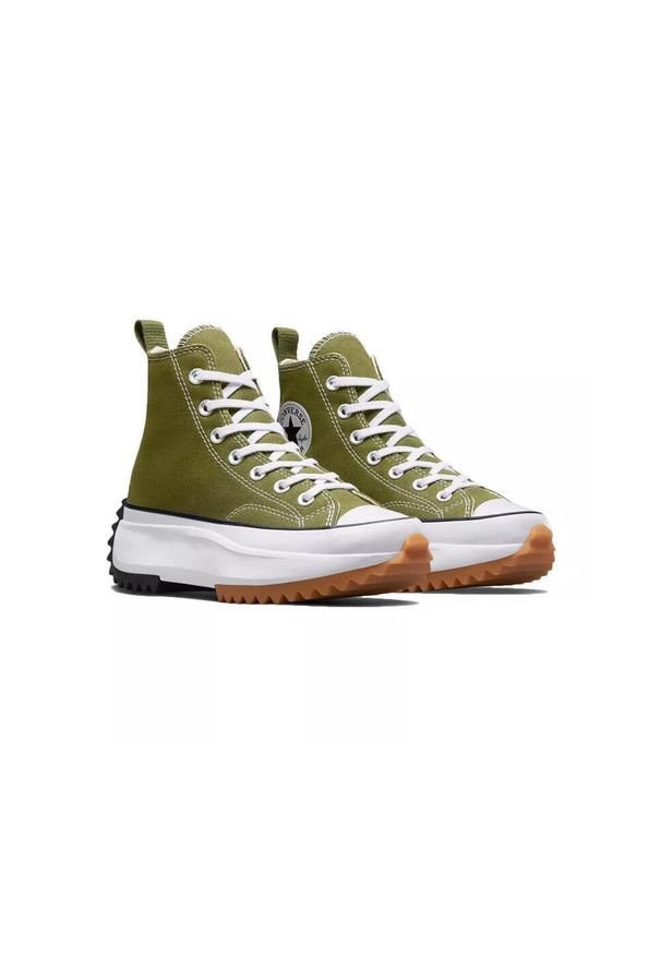 Buty Dorosły Converse Run Star Hike Hi Grassy zielony. Kolor: zielony. Sport: bieganie