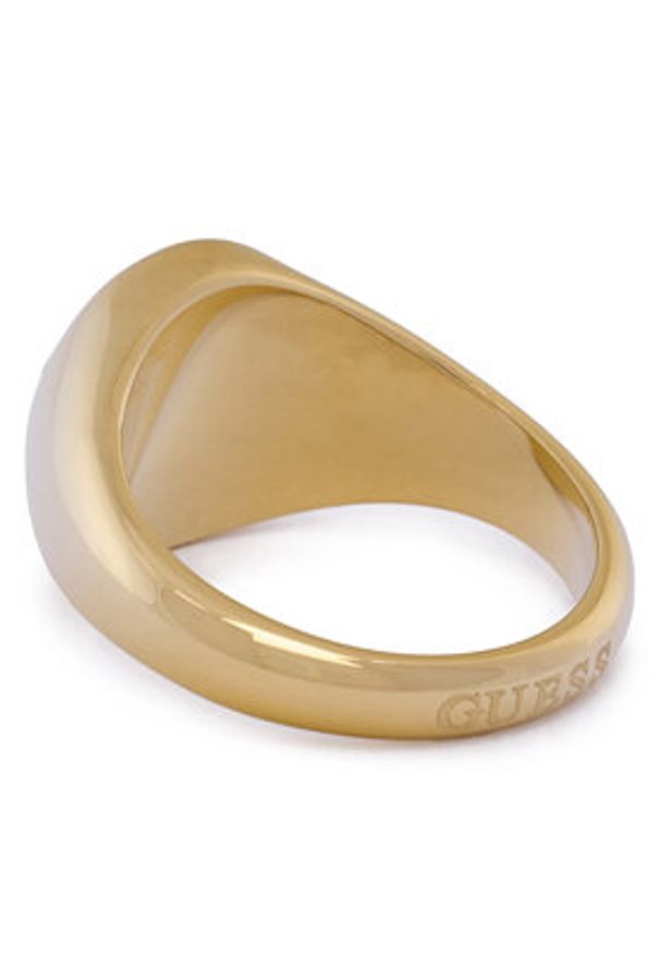 Guess Pierścionek JUBR05 449JW Złoty. Materiał: metalowe. Kolor: złoty