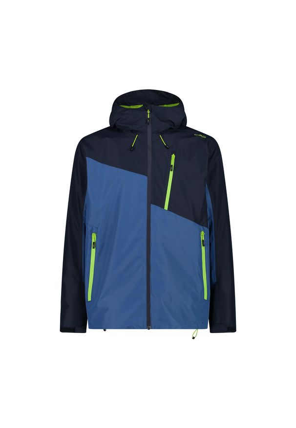 Kurtka przeciwdeszczowa męska CMP. Kolor: niebieski