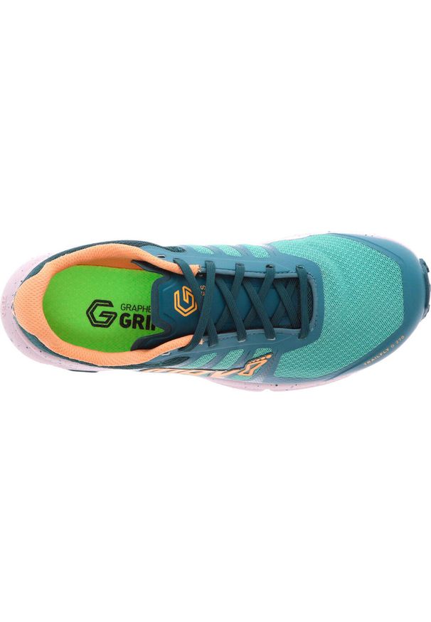 Buty trailowe damskie Inov-8 TrailFly G 270 V2. Kolor: zielony