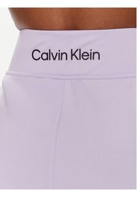 Calvin Klein Performance Spodnie dresowe 00GWF3P636 Fioletowy Relaxed Fit. Kolor: fioletowy. Materiał: syntetyk