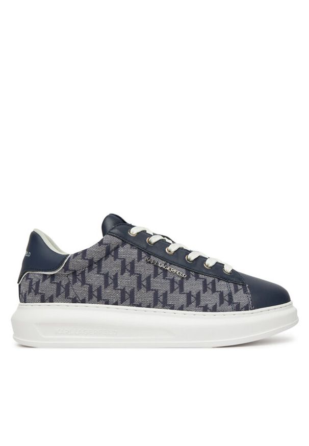 Karl Lagerfeld - KARL LAGERFELD Sneakersy KL52565 Granatowy. Kolor: niebieski. Materiał: materiał