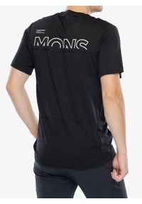 MONS ROYALE - Koszulka merino męska Mons Royale Tarn Merino Shift T-Shirt. Kolor: czarny. Sport: kolarstwo