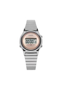 Casio Zegarek LA700WE-4AEF Srebrny. Kolor: srebrny