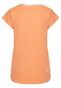 Damski bawełniany t-shirt Kilpi ROISIN-W. Kolor: pomarańczowy. Materiał: bawełna #2