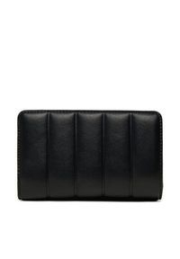 Calvin Klein Duży Portfel Damski Line Quilt Medium Bifold K60K612828 Czarny. Kolor: czarny. Materiał: skóra #3