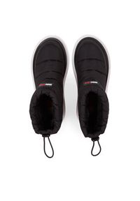 Tommy Jeans Botki Tjw Padded Flat Boot EN0EN02292 Czarny. Kolor: czarny