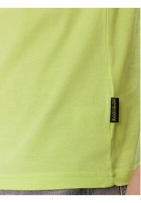 Napapijri T-Shirt S-Bollo NP0A4H9K Żółty Regular Fit. Kolor: żółty. Materiał: bawełna #3