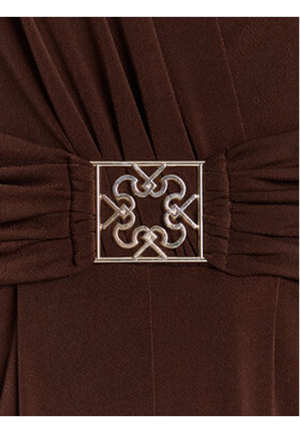 Rinascimento Kombinezon CFC0126185003 Brązowy Regular Fit. Kolor: brązowy. Materiał: syntetyk