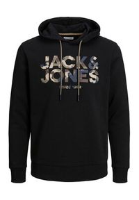Jack & Jones - Jack&Jones Bluza James 12235338 Czarny Regular Fit. Kolor: czarny. Materiał: bawełna, syntetyk #6