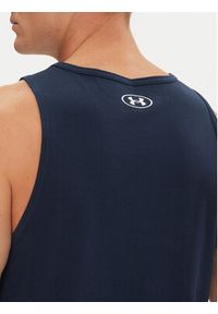 Under Armour Tank top Ua Sportstyle Logo Tank 1382883 Granatowy Loose Fit. Kolor: niebieski. Materiał: bawełna, syntetyk #5