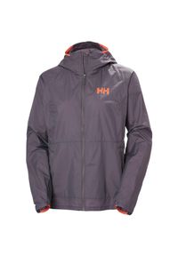 Kurtka przeciwdeszczowa damska Helly Hansen Roam Wind. Kolor: fioletowy. Sport: turystyka piesza