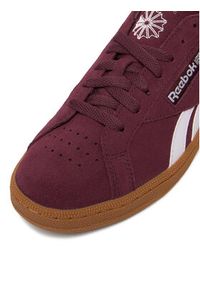 Reebok Sneakersy EO-CLUB C GROUNDS UK 100229523 Bordowy. Kolor: czerwony. Materiał: skóra, zamsz. Model: Reebok Club #9