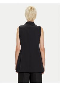 Imperial Kamizelka LC25IJX Czarny Slim Fit. Kolor: czarny. Materiał: syntetyk #4