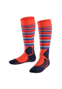 Podkolanówki Falke SK2 Stripe enfants. Kolor: pomarańczowy. Sport: narciarstwo