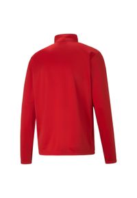 Bluza męska Puma teamRISE Training Poly Jacket czerwona. Kolor: wielokolorowy, biały, czerwony. Materiał: poliester. Sport: piłka nożna #1