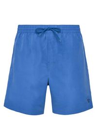 Guess Szorty kąpielowe F4GT01 WG282 Niebieski Regular Fit. Kolor: niebieski. Materiał: syntetyk #4