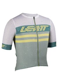 Koszulka rowerowa damska LEATT Jersey MTB Endurance 6.0 Women. Kolor: wielokolorowy, niebieski, szary. Materiał: jersey